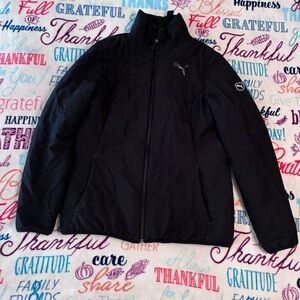 Puma Wonen’s Black Jacket. Size large.
